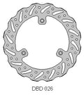 Delta Braking voor remschijf ( 220mm ) Suzuki RM 85 05- & Yamaha YZ 80 93-01 & YZ 85 02-14