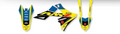 Blackbird Dream 5 stickerset 3 delig Suzuki RM 125/250 2001-2008 (voor polisport restyle kit)