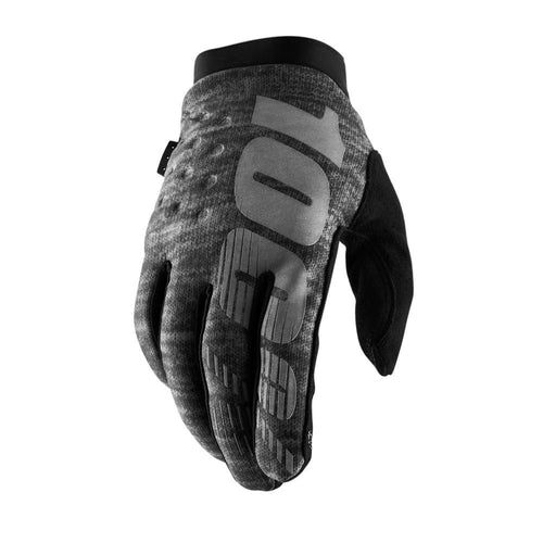 100% Maat M koud weer handschoenen Brisker Heather Grijs