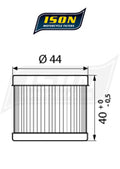 Ison olie filter HF131