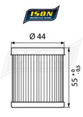Ison olie filter HF132