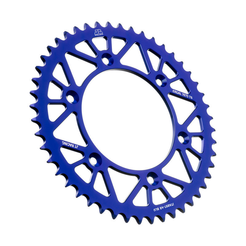 JT achtertandwiel 50 tands aluminium blauw KTM SX/SX-F/EXC/EXC-F 90- & Husqvarna TC/FC/FE/TE 125/150/250/350/450/501 14-