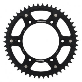 Supersprox achtertandwiel 52 tands staal/aluminium met zwarte binnenring Fantic XX/XE 125 2021 & Yamaha YZ/YZ F 125/250/450 99-