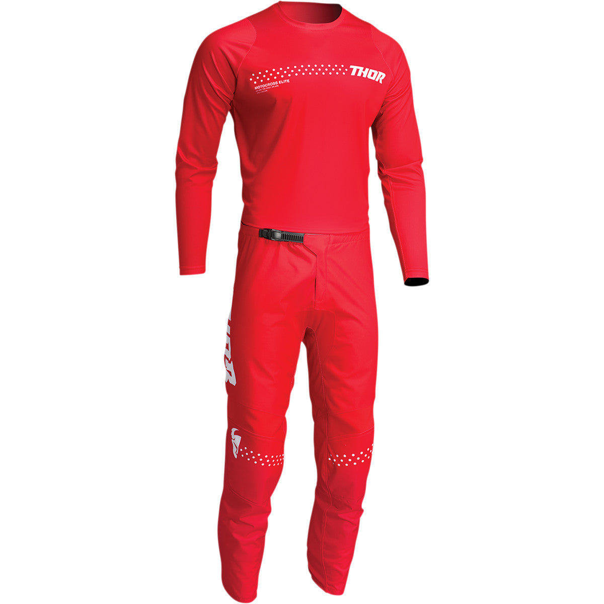Thor Cross shirt Sector Minimal rood 2022 collectie ( maat L )