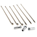 Haan Wheels spaak + nippel voor 18" Zijspan Wiel
